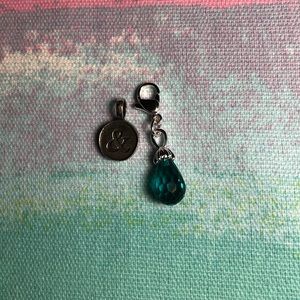 Origami Owl charm and pendant top